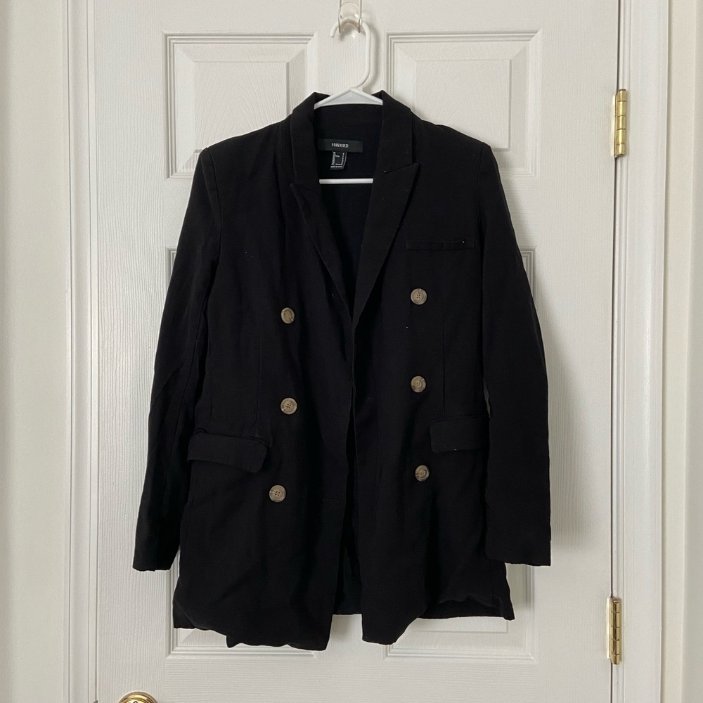 black blazer